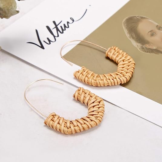 Earrings, Lightweight Geometric Earings, Tassel Woven Bohemian Earrings, Handmade Earings, Drop Dangle Earrings -4 Pairs Earrings, Lightweight Geometric Earings, Tassel Woven Bohemian Earrings, Handmade Earings, Drop Dangle Earrings -4 Pairs